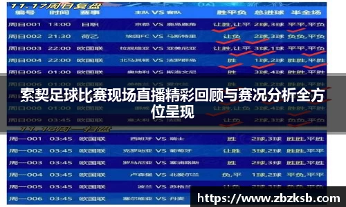 索契足球比赛现场直播精彩回顾与赛况分析全方位呈现